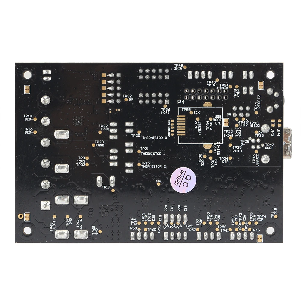 Einsy Rambo 1.4E Mainboard dengan 4 TMC2130 driver Stepper kontrol SPI 4 Mosfet output saklar untuk Prusa i3 MK3 papan