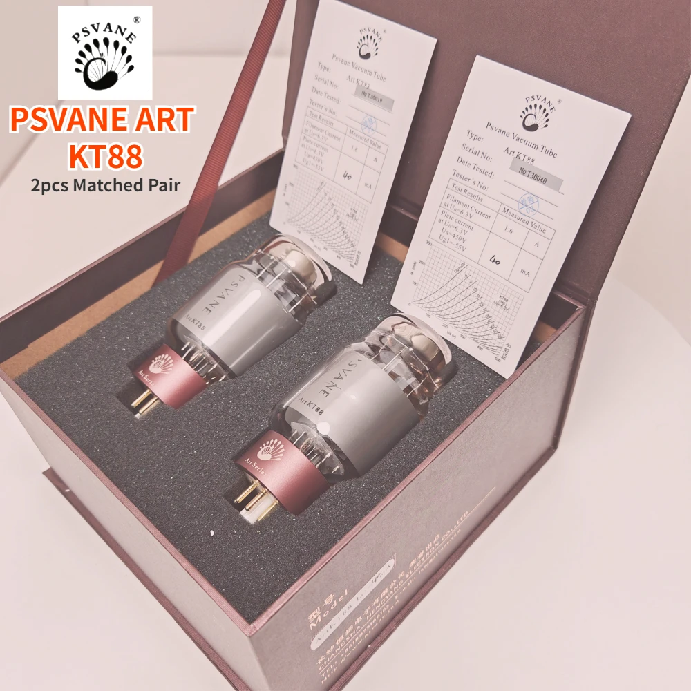 

PSVANE ART KT88 Vacuum Tube Upgrade 6550 KT120 EL34 KT66 KT77 KT100 WEKT88 Audio Valve Electron Tube Amp Matched Quad