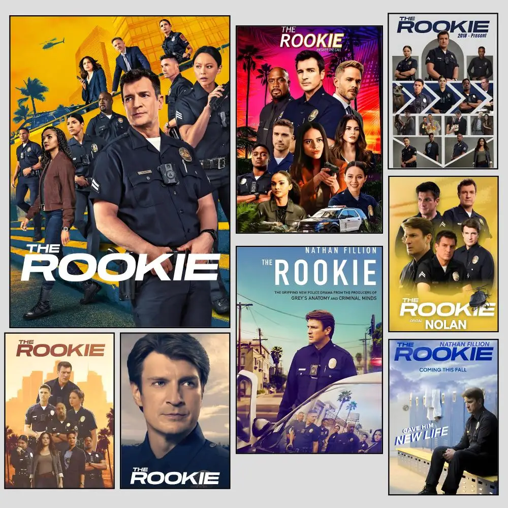Brave Dynamic Series The Rookie Poster For Bedroom Living Room Home Decor Festival Gift Birthday Present