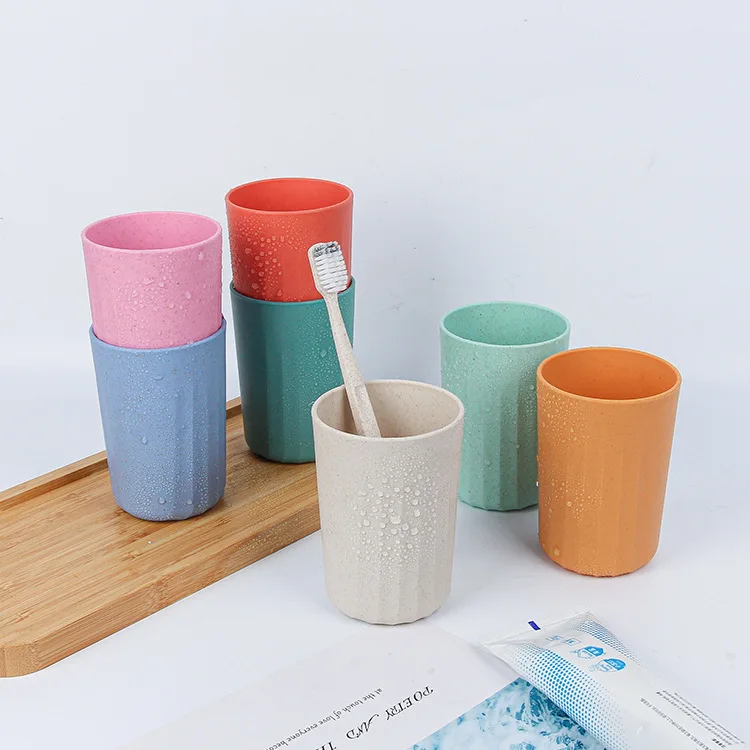 Wheat Straw Toothbrush Cup