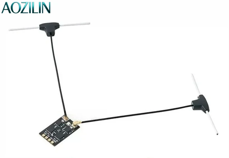 AOZILIN RC Model Multi Band Diversity ELRS Receiver 2.4G 915MHz 868MHz Signal Accessory