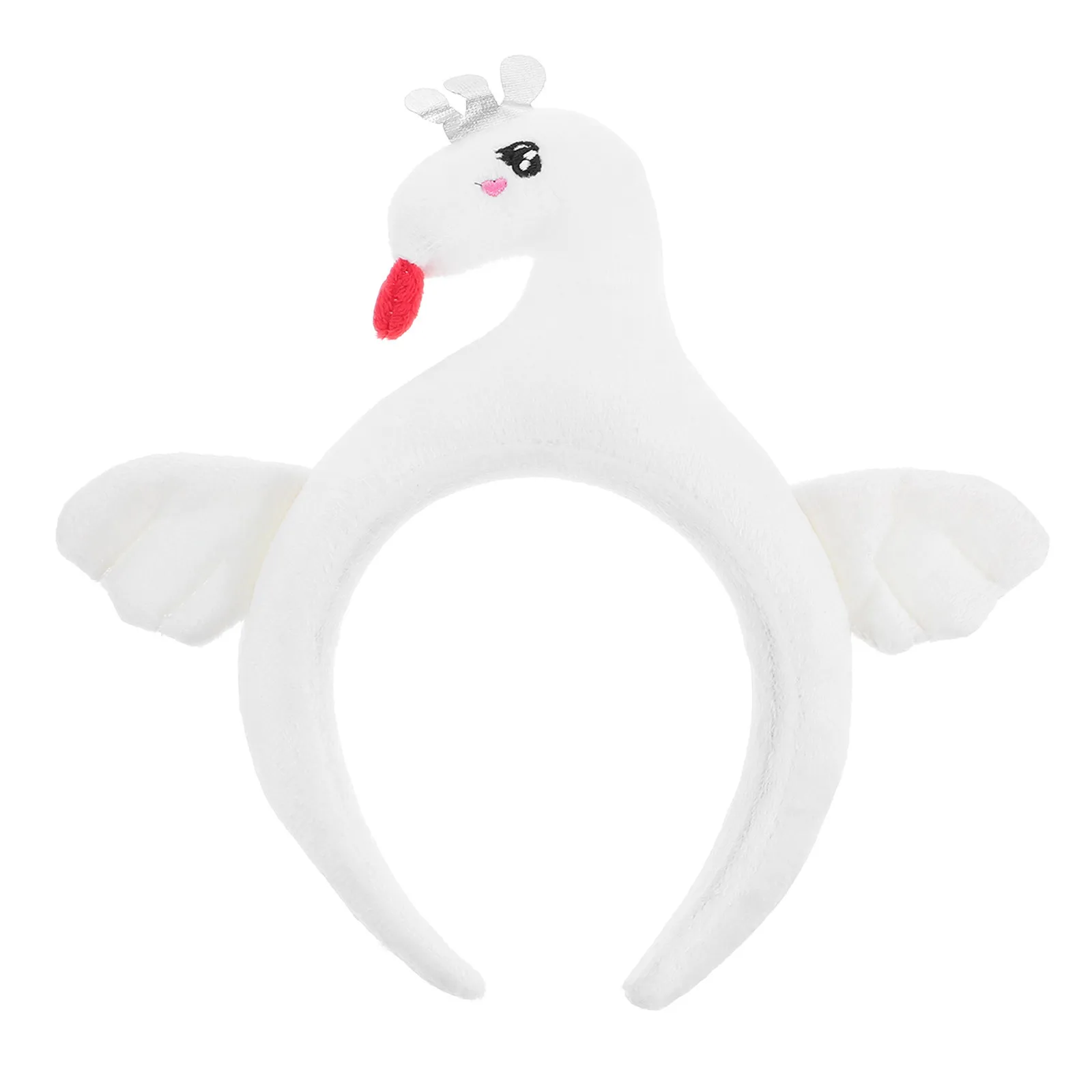 

1Pcs Swan Hair Band Lightweight Comfortable Hair Accessory for Adults Carnival Music Party Role Play Daily Decoration