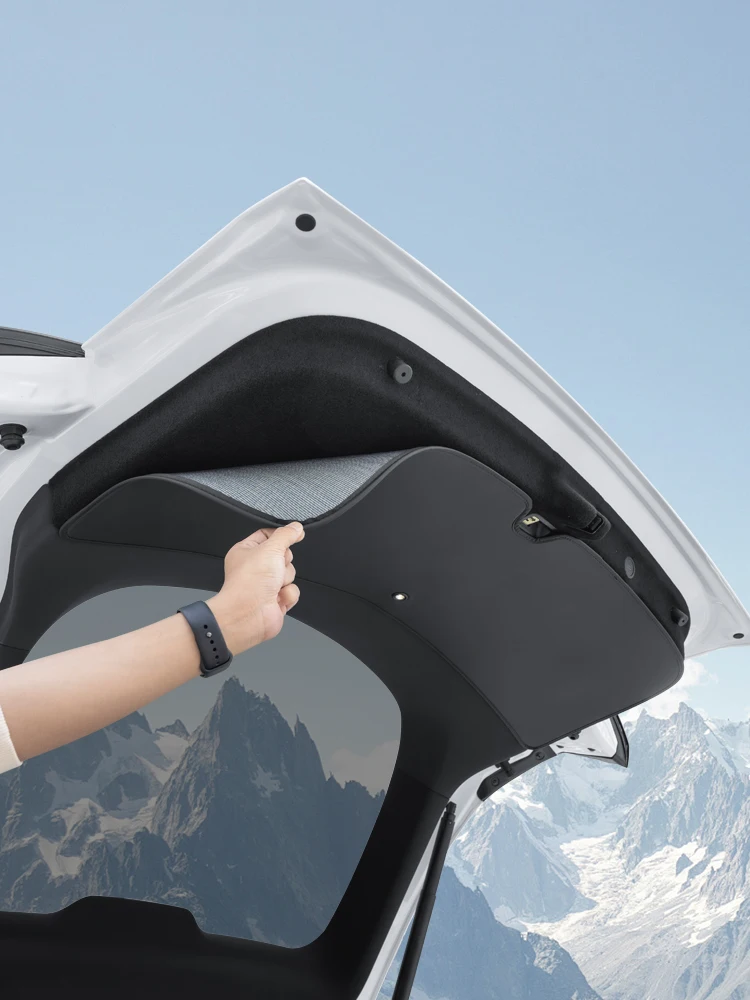 Für Tesla Model Y Juniper Model 3 Highland Kofferraum-Schutzmatte Heckklappen-Leder-Schutzauflage Anti-Verschmutzungs-Schutzmatte – Detail 1
