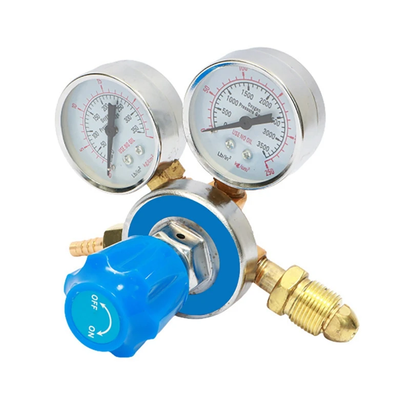 Argon Oxygen Acetylene Pressure Regulator Mig Flow Meter Pressure Regulator Valve Oxygen Pressure Reducer Easy To Use