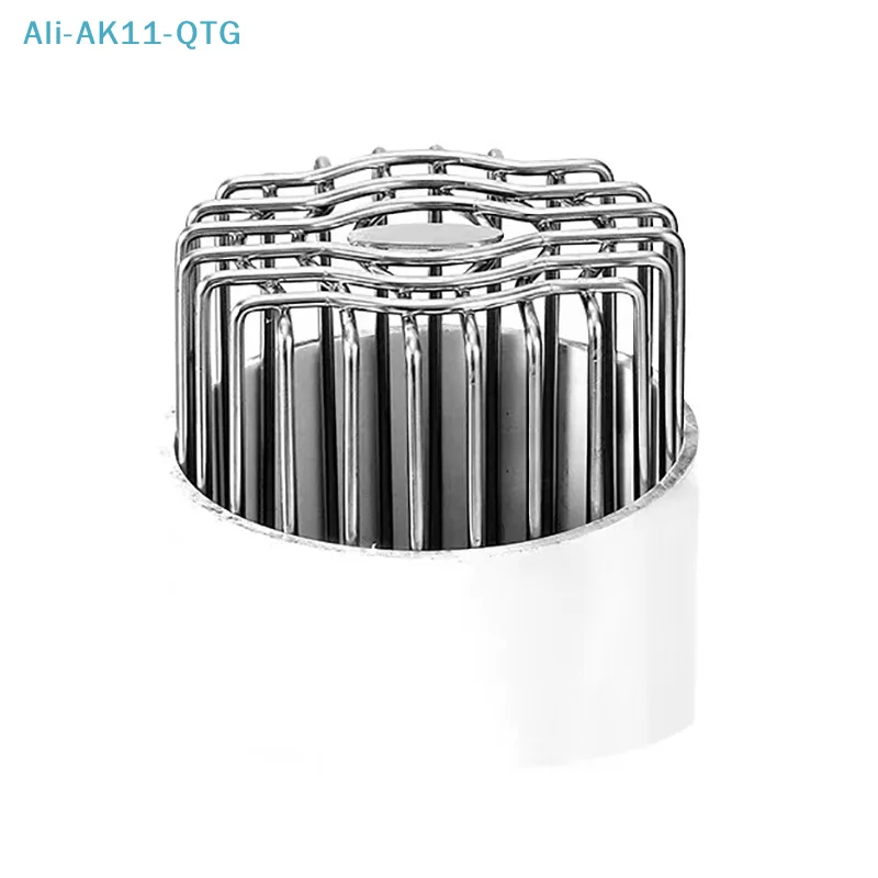 Stainless Steel Drainage Cover Roof Floor Drain Downpipe Strainer Anti-blocking Gutter Guard Leaf Debris Trap Rain Pipe Cap