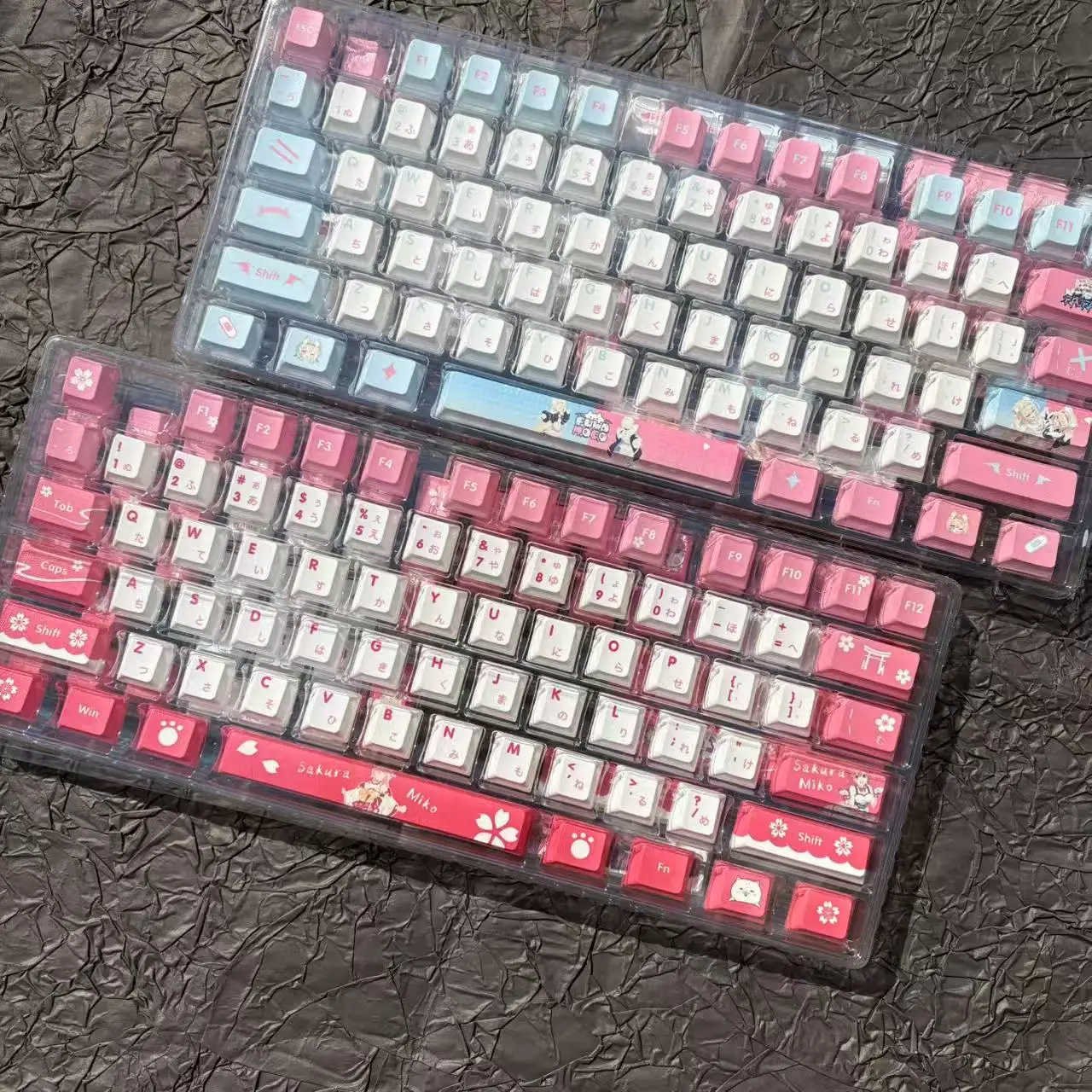hololive ホロライブ Vtuber さくらみこ キーキャップ キーボード Sakura miko-メカニカルキーボード用キーキャップ,オリーブオイル入り