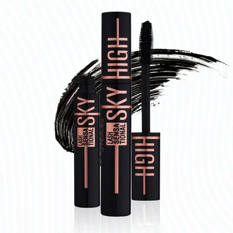 Zijdevezel Mascara Waterdichte Mascara Voor Wimperverlenging Natuurlijke Diching Eye Wimpers Krultang Langdurige Make-Up Ogen Cosmetisch