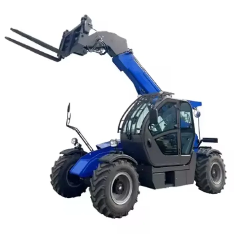 Customized 4Ton 7M Telescopic Handler All Terrain Farm Telescopic Forklift with Bucket Construction Lifter Telehandler