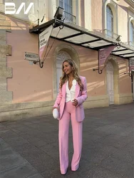 BRLMALL-2-Piece Romantic Women's Suit Set, Hot Sale Formal Suit, Formal Suit Dress, Wedding Dress, Spring, Summer, 2024