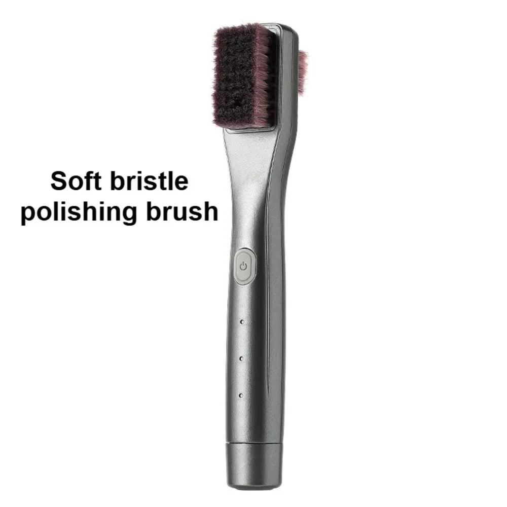 بالموجات فوق الصوتية الاهتزاز فرشاة تنظيف الأحذية الكهربائية شحن لاسلكي قوية المنزلية آلة تنظيف الأحذية الجلدية الاستخدام المنزلي