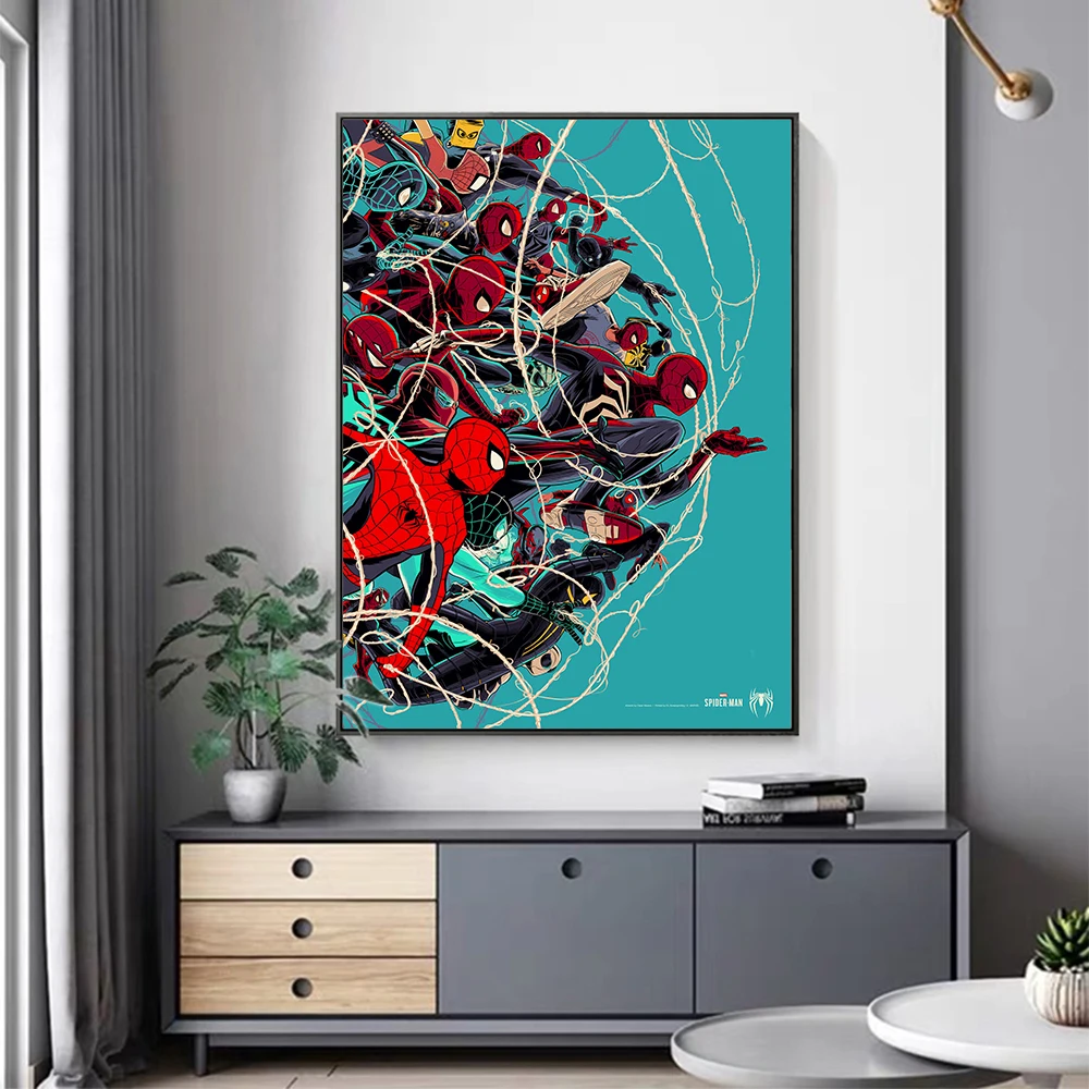 1 adet çerçevesiz tuval boyama - Home Decor Video incelemesi ve fiyatı