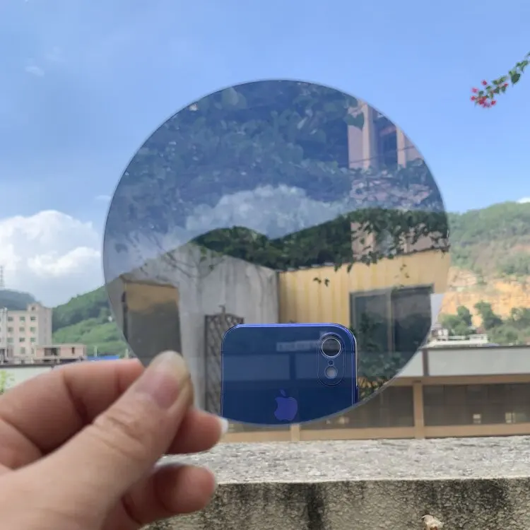 

2PC Two-way Mirror Round Acrylic lens Mirror Transparent Light Science Experiment Tool