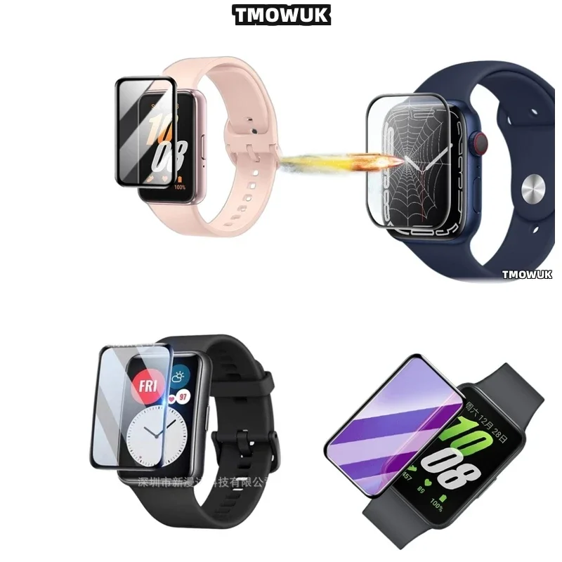 UV Protection Layer For Garmin Vivoactive 5 6 Samsung Fit 2 3 Huawei Watch D FIT2 Redmi Watch5 Lite - Sun Damage Prevention