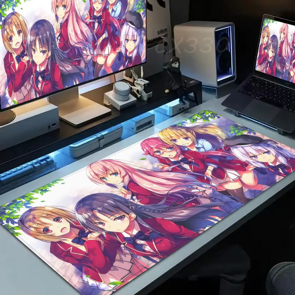 Classroom of the Elite Mouse Pad Large Computer Mousepad Office 1000x500mm XXL Pc Gamer Non-slip Rubber Keyboard Deskmat