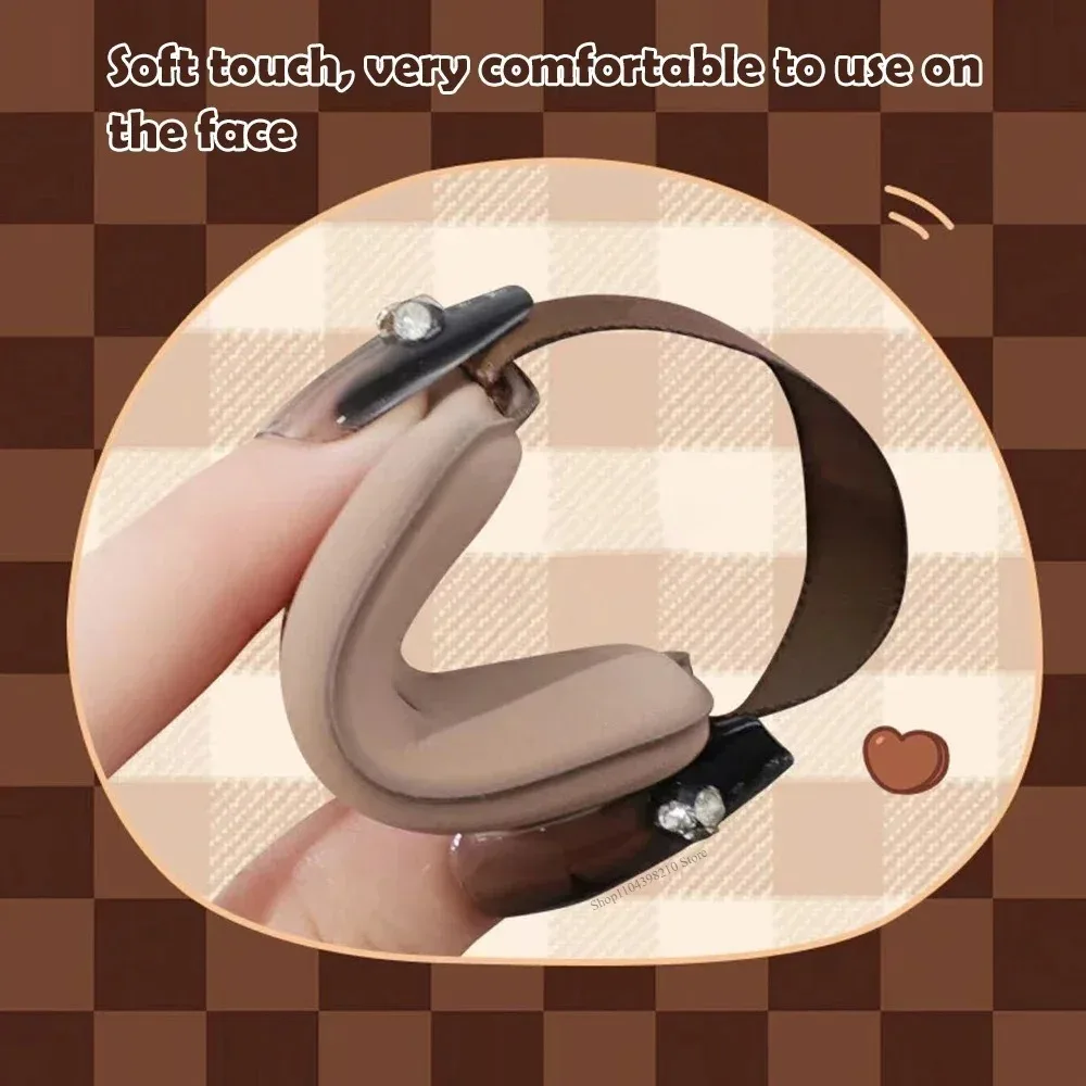 الشوكولاته البسكويت نفخة ماكياج المخفي لا تأكل مسحوق Q وسادة هوائية مرنة الرطب والجاف ماكياج أداة الإسفنج نفخة كيت