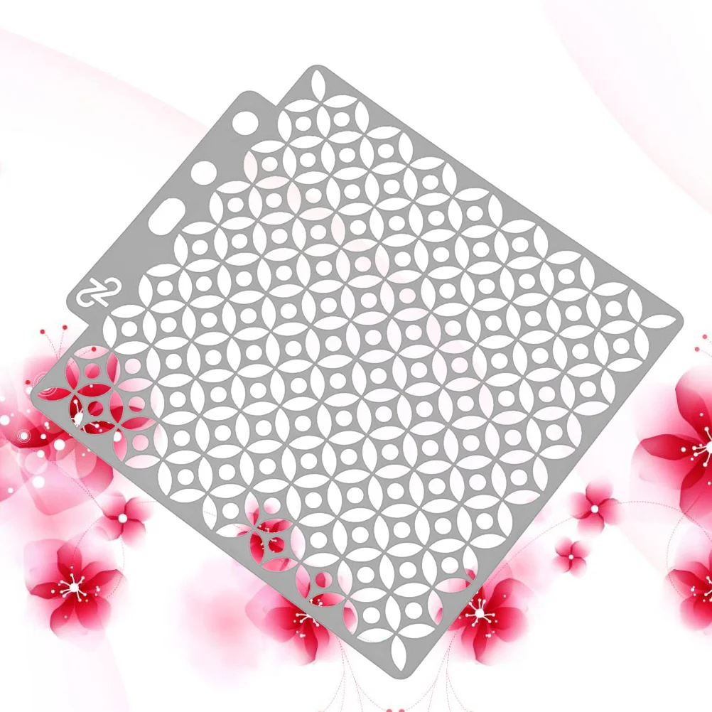 

Assorted Drawing Stencils Reusable Pattern Templates for Craft Scrapbooking DIY Painting Projects Waterproof Washable Kids Art