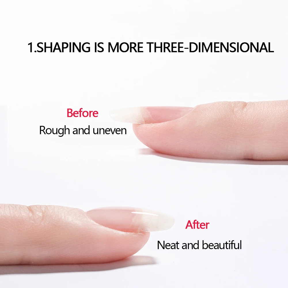 Vendeeni 15ml Russian Self Leveling Gel Nail Polish Strong Base Coat Reinforced Gel Lacquer UV Soak Off Function Gel Varnish