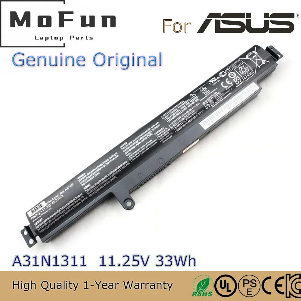 

Brand New Original A31N1311 11.25V 25Wh Laptop Battery for Asus VivoBook X102B X102BA F102B F102BA A31LM25