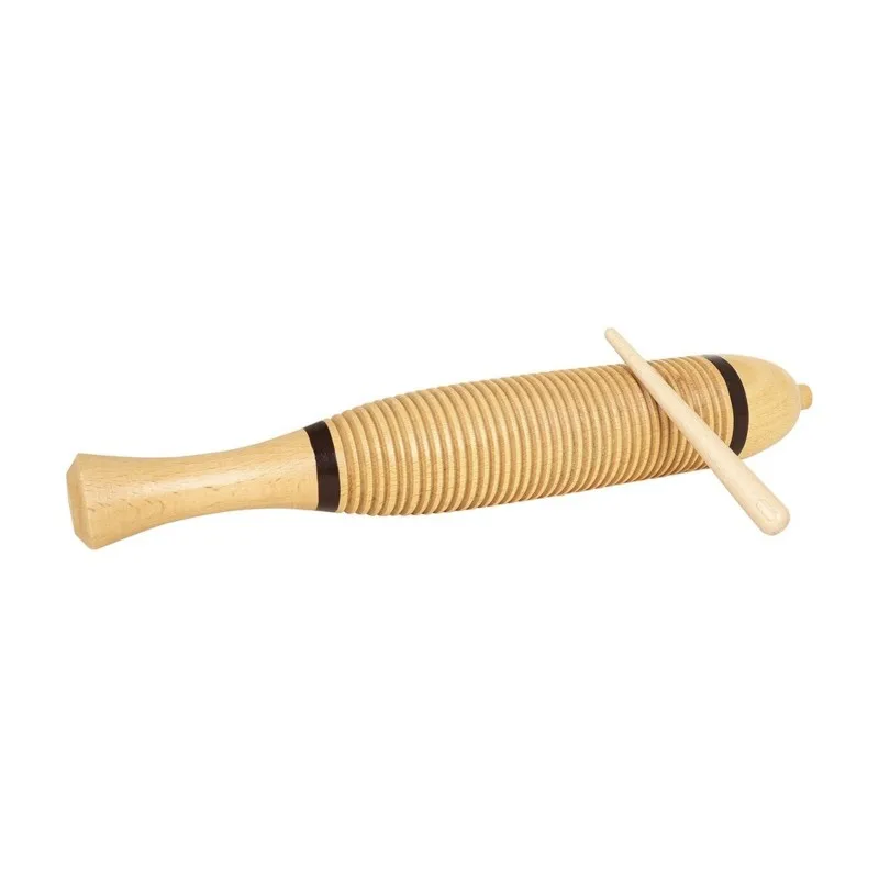 CGDS-Wooden Frog Rasp Instrument-Orff Percussion Music Teaching Tool Scraper-Wooden Design