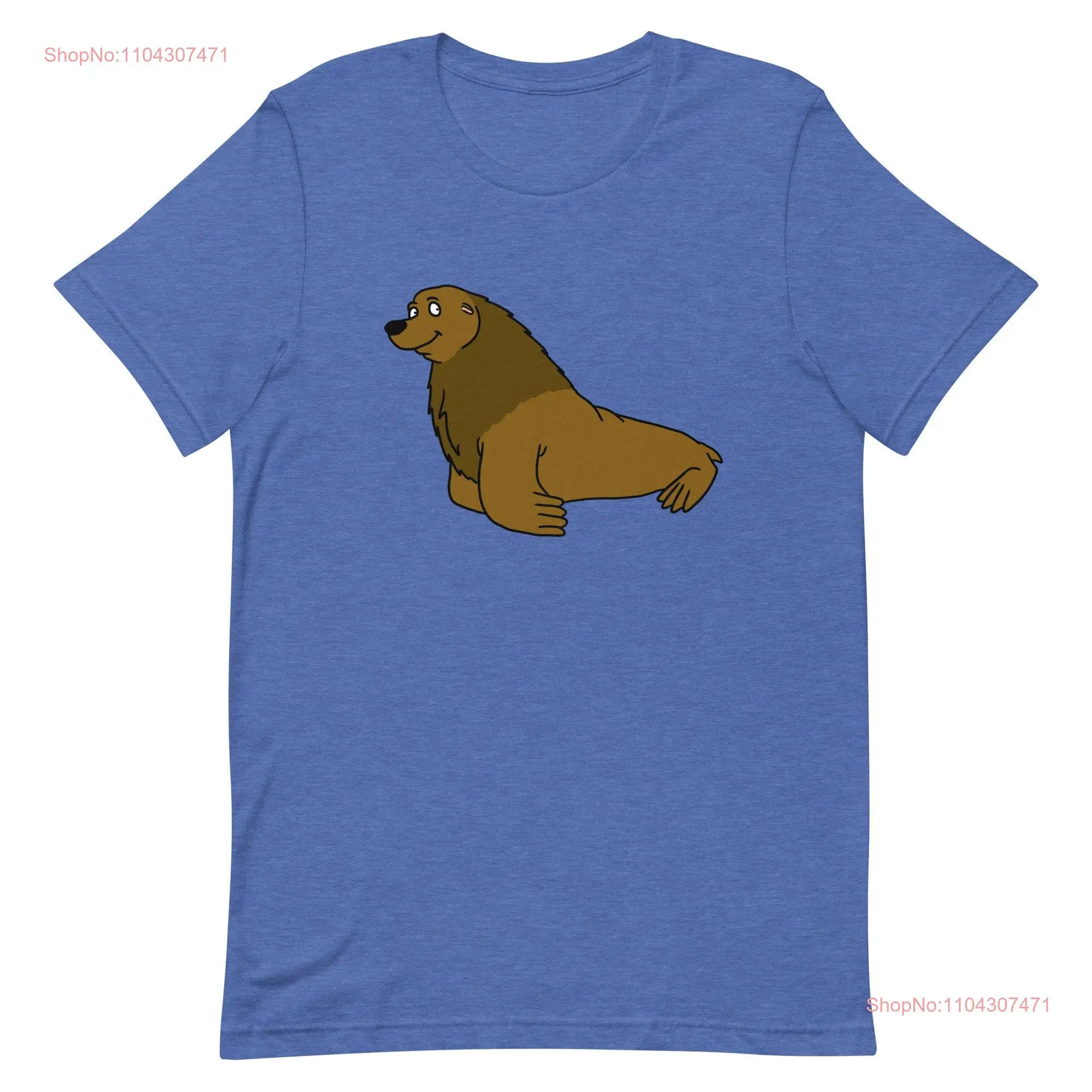 Adult Sea Lion T Shirt  long or short sleeves