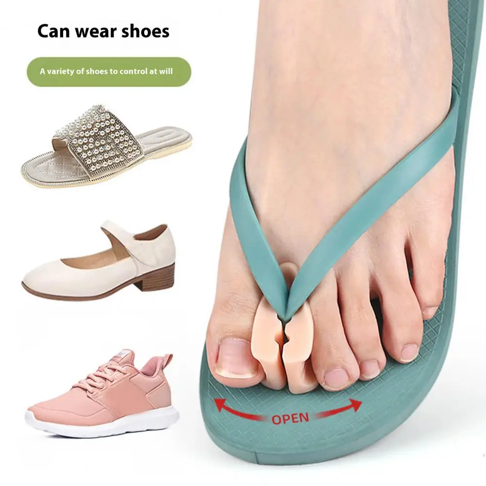 

Soft Toe Separator Bunion Corrector Toe Separator for Pain Relief Foot Alignment Men Women Hammertoe Straightener Overlapping