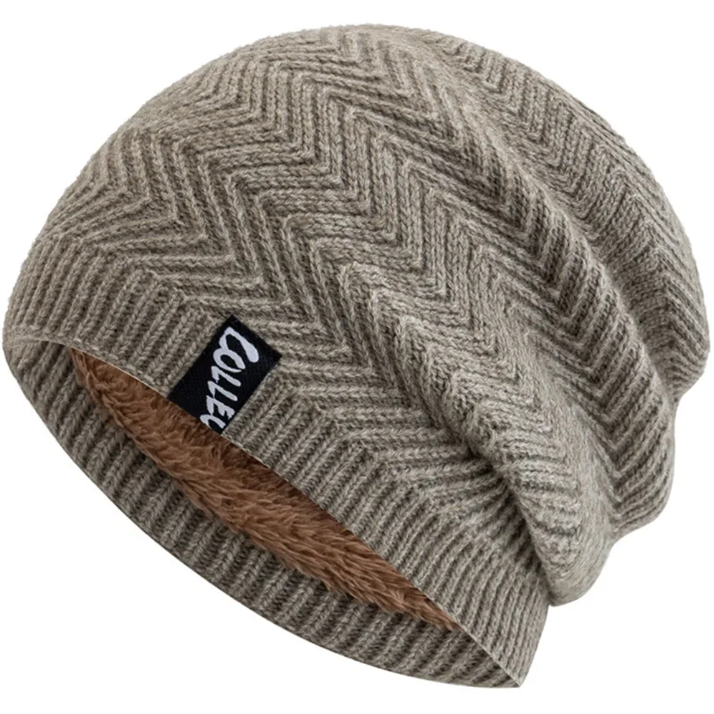 Unisex Fashion Winter Beanie Hat Arrow Pattern Chic Hats For Men Women Casual Thermal Winter Sports Knit Caps