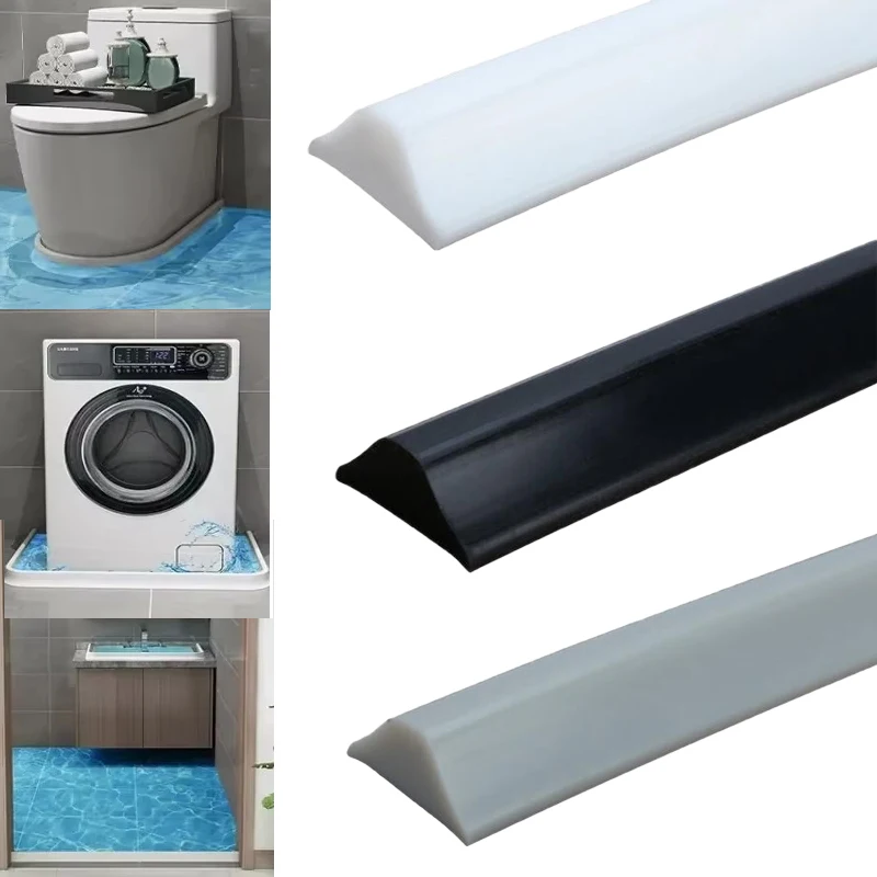 

Самоклеящаяся пробка для воды в ванной комнате, силиконовая водоудерживающая полоса, гибкая дверь в ванную комнату, предотвращающая брызги, водяная плотина