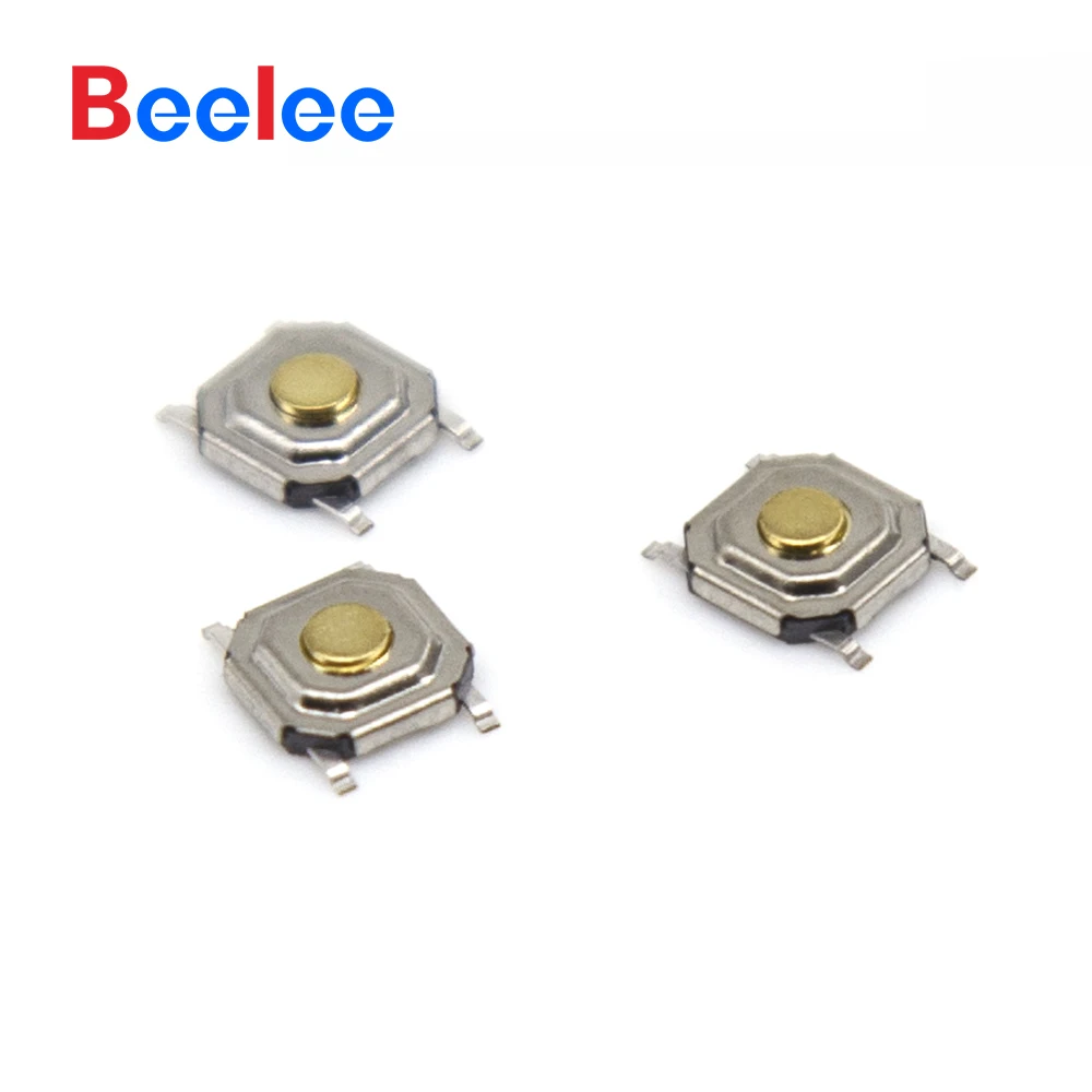 Beelee – interrupteur tactile en Silicone, 500 pièces, 5x5, bouton poussoir, Micro interrupteur tactile 12V, bouton Rohs sans bouton tactile avec commande sans fil