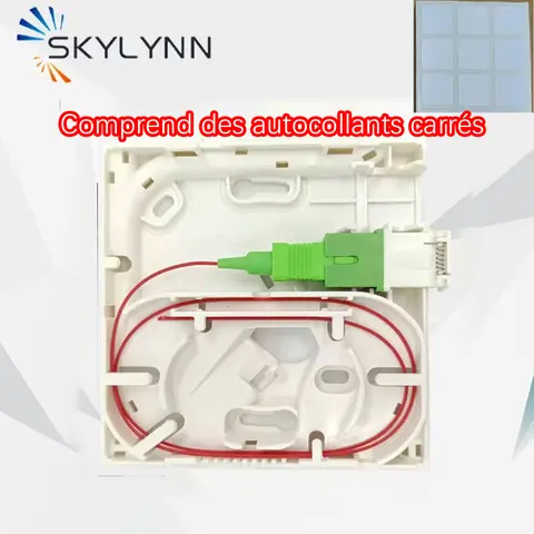 공장 직접 40 PC/Carton 1 코어 소켓 PTO 박스 세트 프랑스 FTTH용 단일 모드 SC/APC