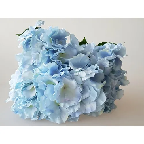 Adresiyapayçiçek 5 Branch Lux Hydrangea Harness Light Blue