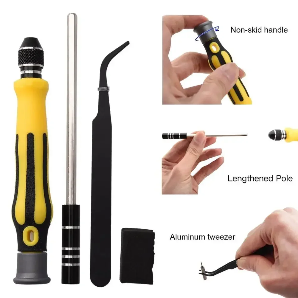 45 In 1 Herramientas Torx Precision Screw Driver Repair Tool Set Flexible Kit Pc Phone Mobile Opening Screwdrive Hand Tools Set