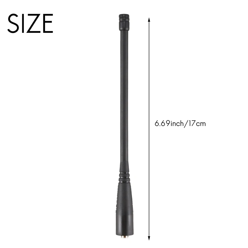 Walkie Talkie Dla BAOFENG Uv-5R Antena SMA-Female UHF/VHF 136-174/400-520 Mhz Dla UV5R UV-82 GT-3 Dla BAOFENG Akcesoria