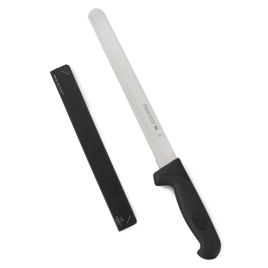 Soft Grip 10" Stainless Steel Scalloped Slicer