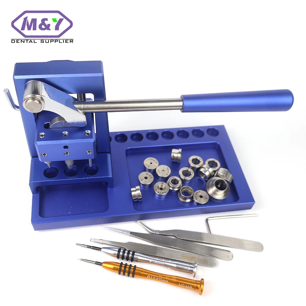 Blue Dental Repair Kit High speed handpiece Maintenance Tools Bearing Removal & Installation Cartridge Mechanic repair tools