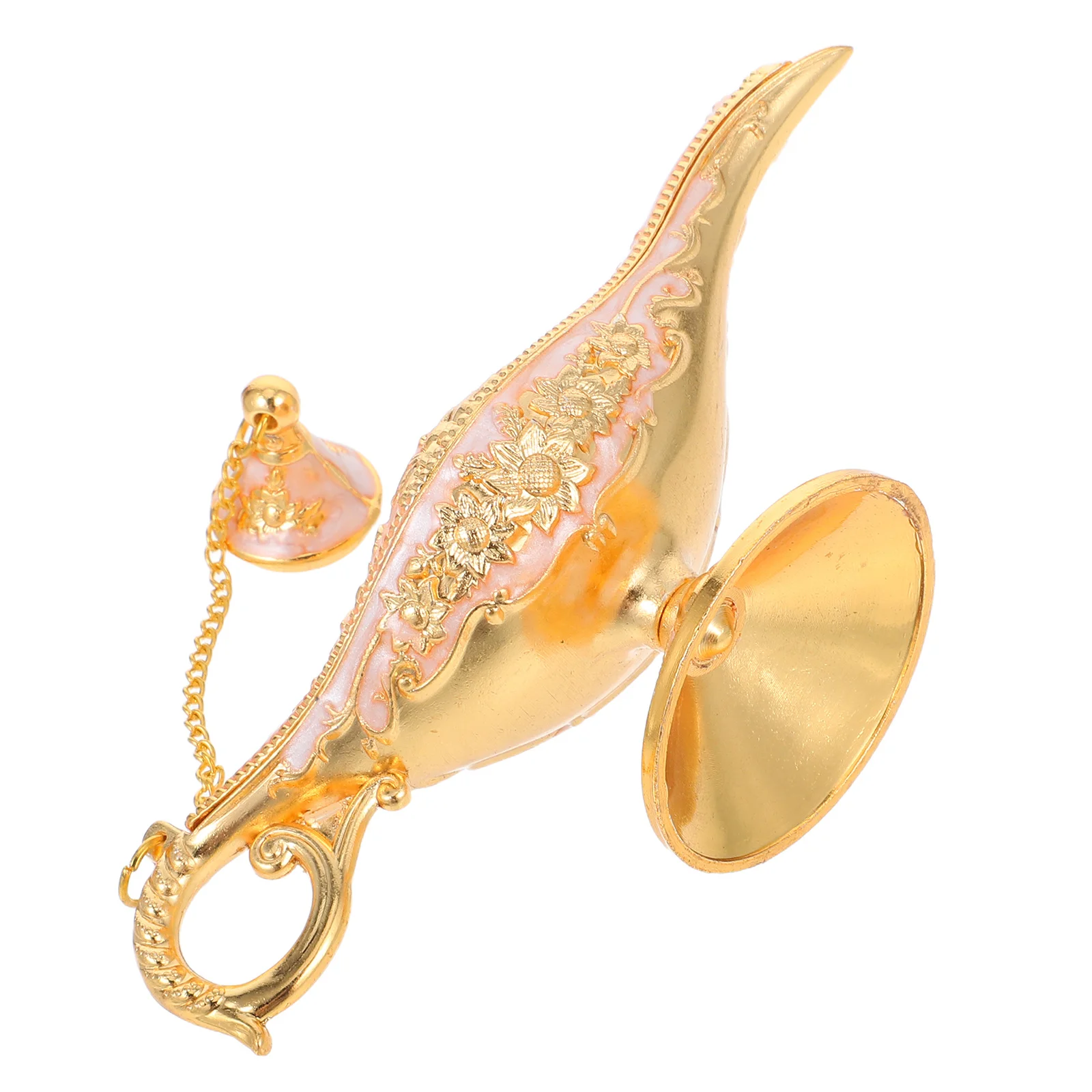 

European Vintage Decorative Lamp: Retro Arabian Style Metal Desktop Centerpiece For Home Living Room Bedroom Decor Lamp