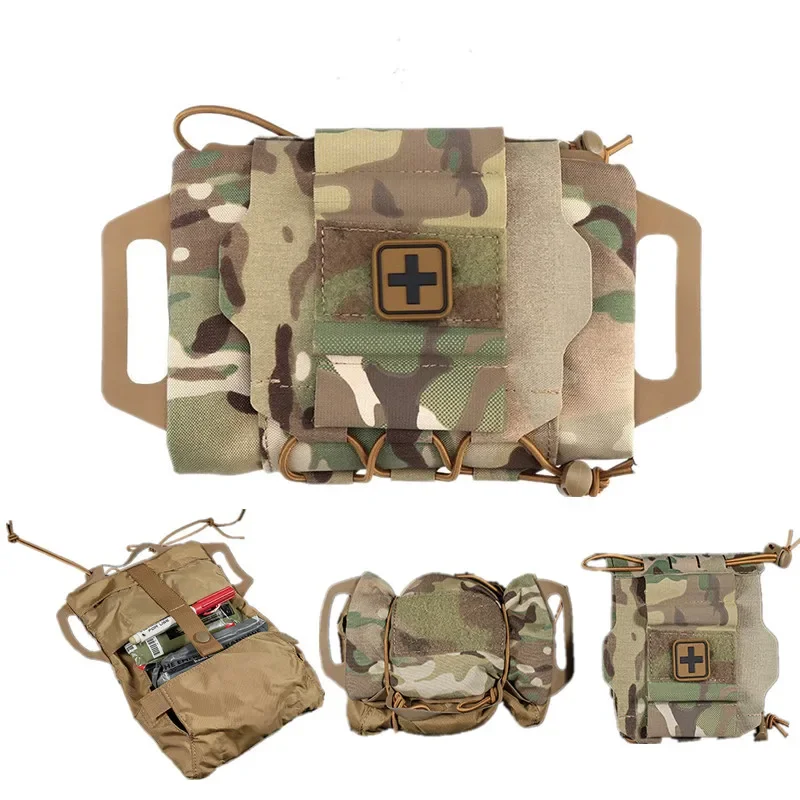 Tactical First Aid Kit Outdoor Hunting Bag Pouch IFAK Kits MOLLE Medical Pouch Rapid Deployment First-aid Survival Kit