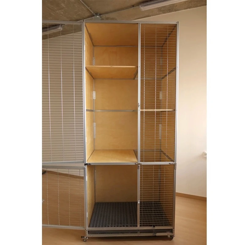 

Aluminum profile cat nest house house Ocean board villa does not occupy the cabinet cage household interior