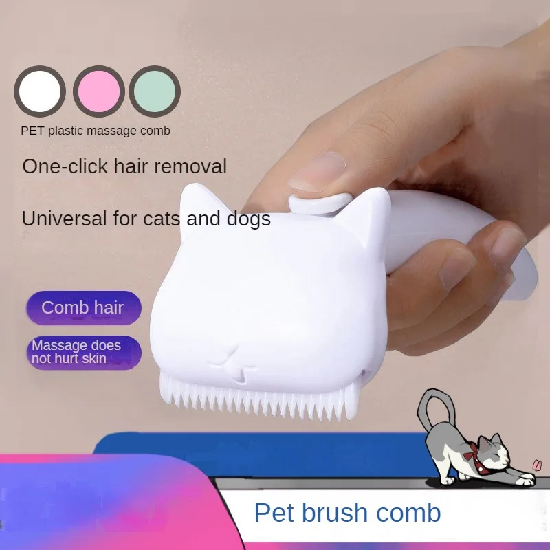 

Ultimate Pet Comb for Dogs and Cats, Automatic Hair Fading and Massage Comb for Effortless Grooming Experience