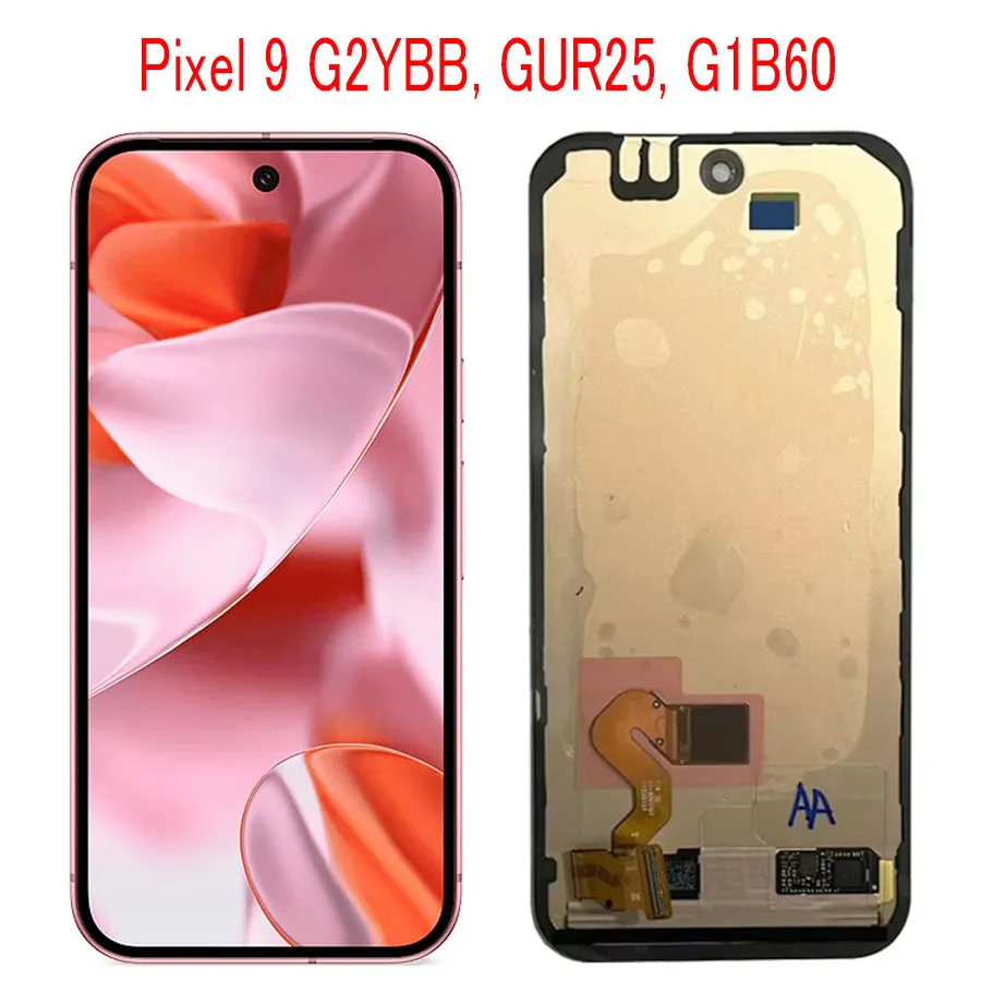 120Hz AMOLED Screen For Google Pixel 9 Series 9a 9 Pro 9 / Pixel 9 Pro XL LCD Display Touch Panel Digitizer Assembly Replacement image 3