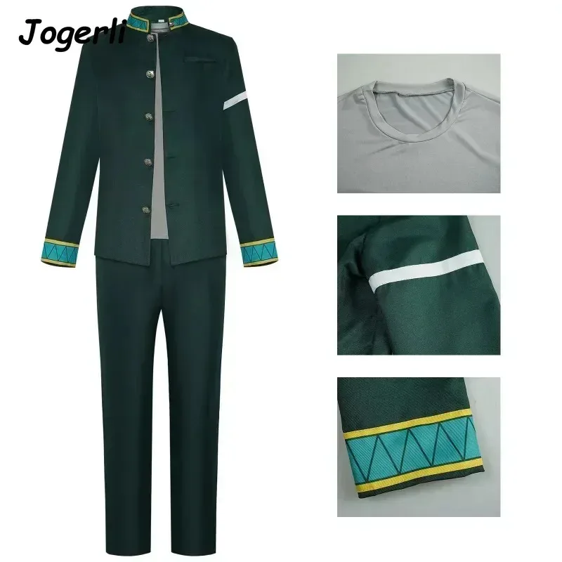 Jogerli 윈드 브레이커 하루카 코스프레 의상 할로윈 십대 Kintaro Sugishita 사쿠라 애니메이션 롤플레잉 코스 슈트c;8,k'5;h.