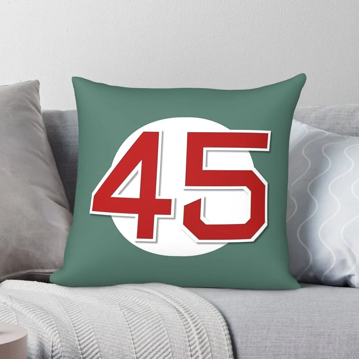 Pedro Martinez Baseball Square Pillowcase Polyester Linen Velvet Creative Zip Decorative Pillow Case Sofa Seater Cushion Cover