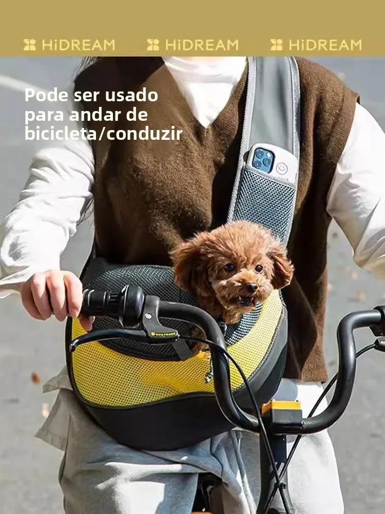 超コンパクトペットバッグ-犬用バッグ-自立式猫用ウォーキングバッグ-軽量ストレス解消クロスボディバッグ-犬猫用