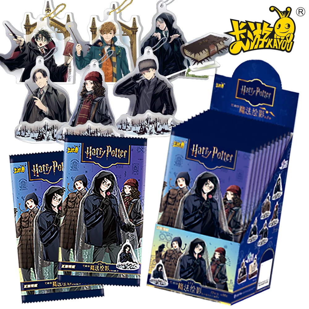 

Новый KAYOU, натуральная Гарри Поттер, креативный персонаж, Acg, подставка, модель, украшения, украшение для рабочего стола, детская акриловая фигурка Cherish