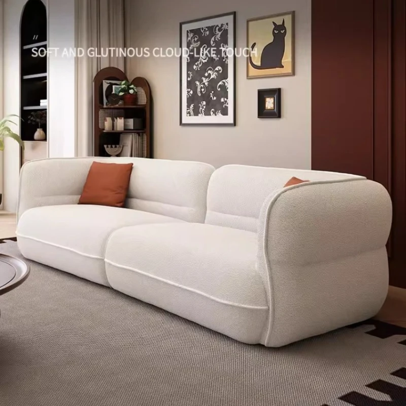 

Oversized Girly Living Room Sofas Beige Designer Nordic Modern Compression Sofa Lounge Boneless Woonkamerbanken Furniture Home