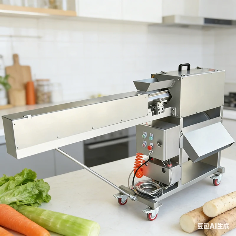 Stainless Steel Commercial Carrot Peeler White Radish Peeler High-Efficiency Vegetable Cleaning Machine