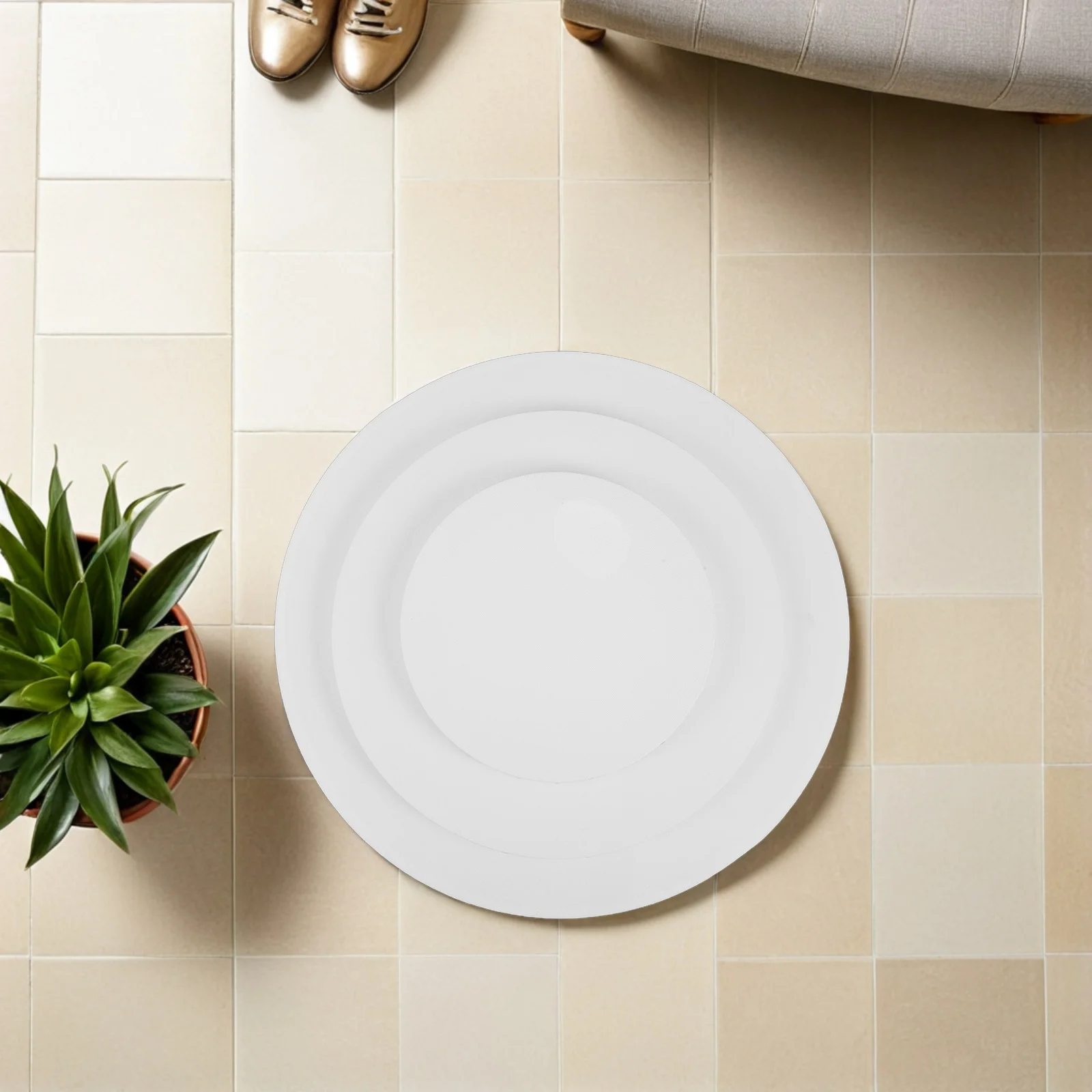 

3pcs Pure Cotton Canvas Frame 7.8" 11.8" 15.7" Round Painting Board For Artists Circular Design Blank Stretched Canvas Art