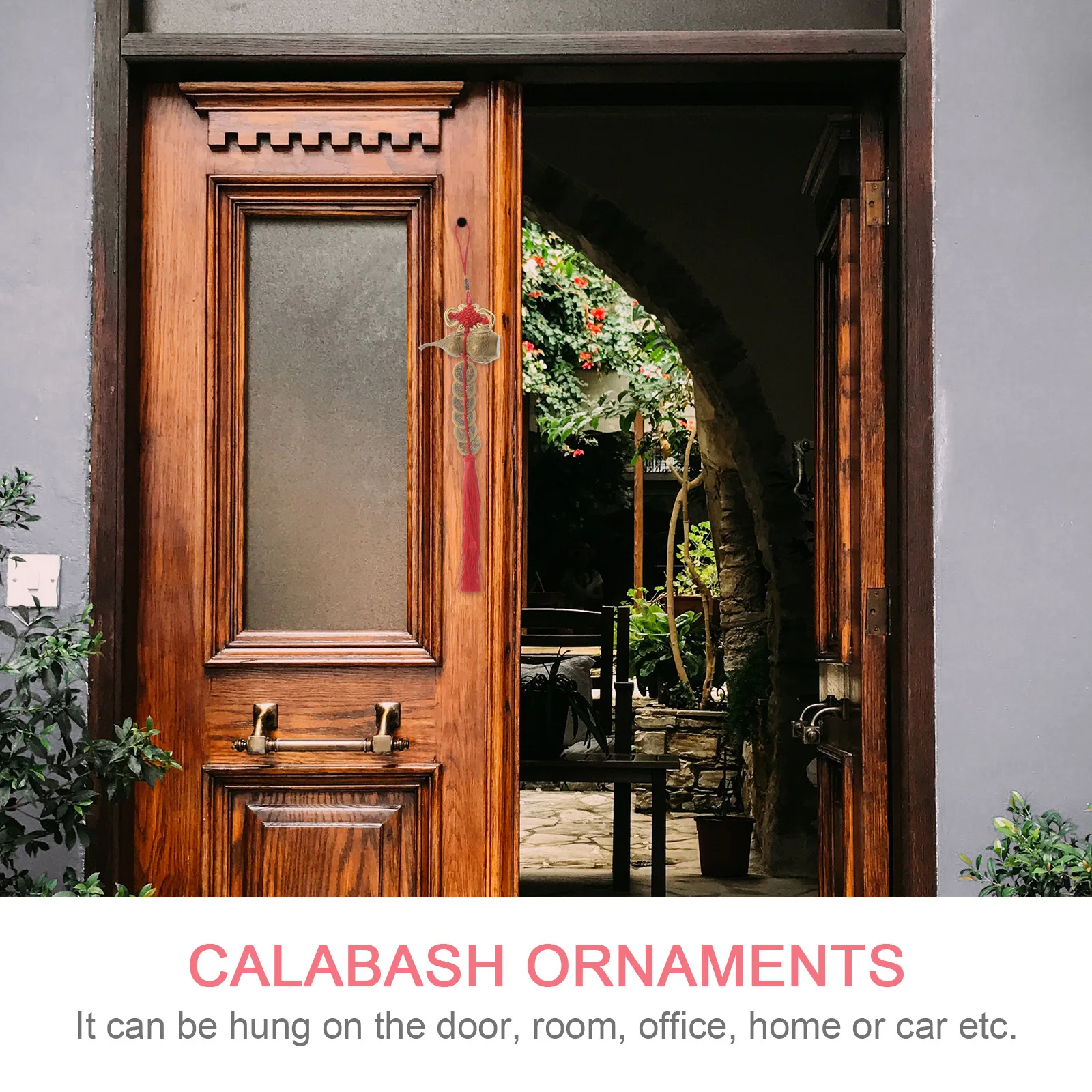 

Six Emperor Gourd Pendant Premium Desktop Decor For Home Office Decorative Ornament Gourd Adornment