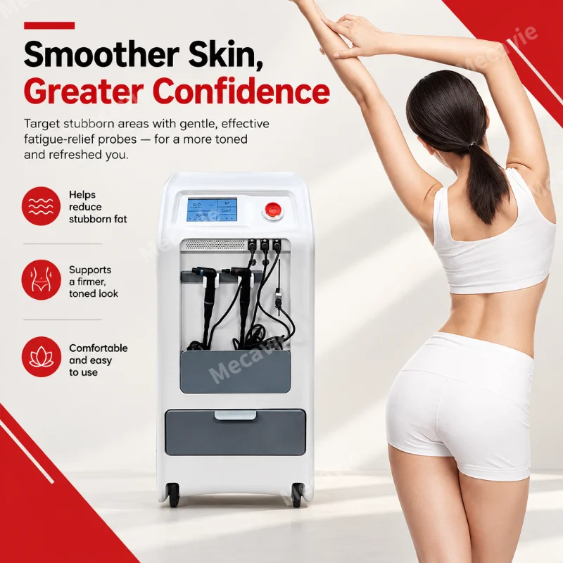 1. Vertical Deep Heating Body Therapy Machine Full Body Skin Firming Shaping Muscle Pain Relief Recovery Multi-probe Beauty Phys