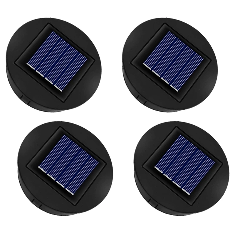 

4PCS Solar Light Replacement Top Unit 8Cm,Replacement Solar Panels,For Outside Garden Lantern Solar Lamp