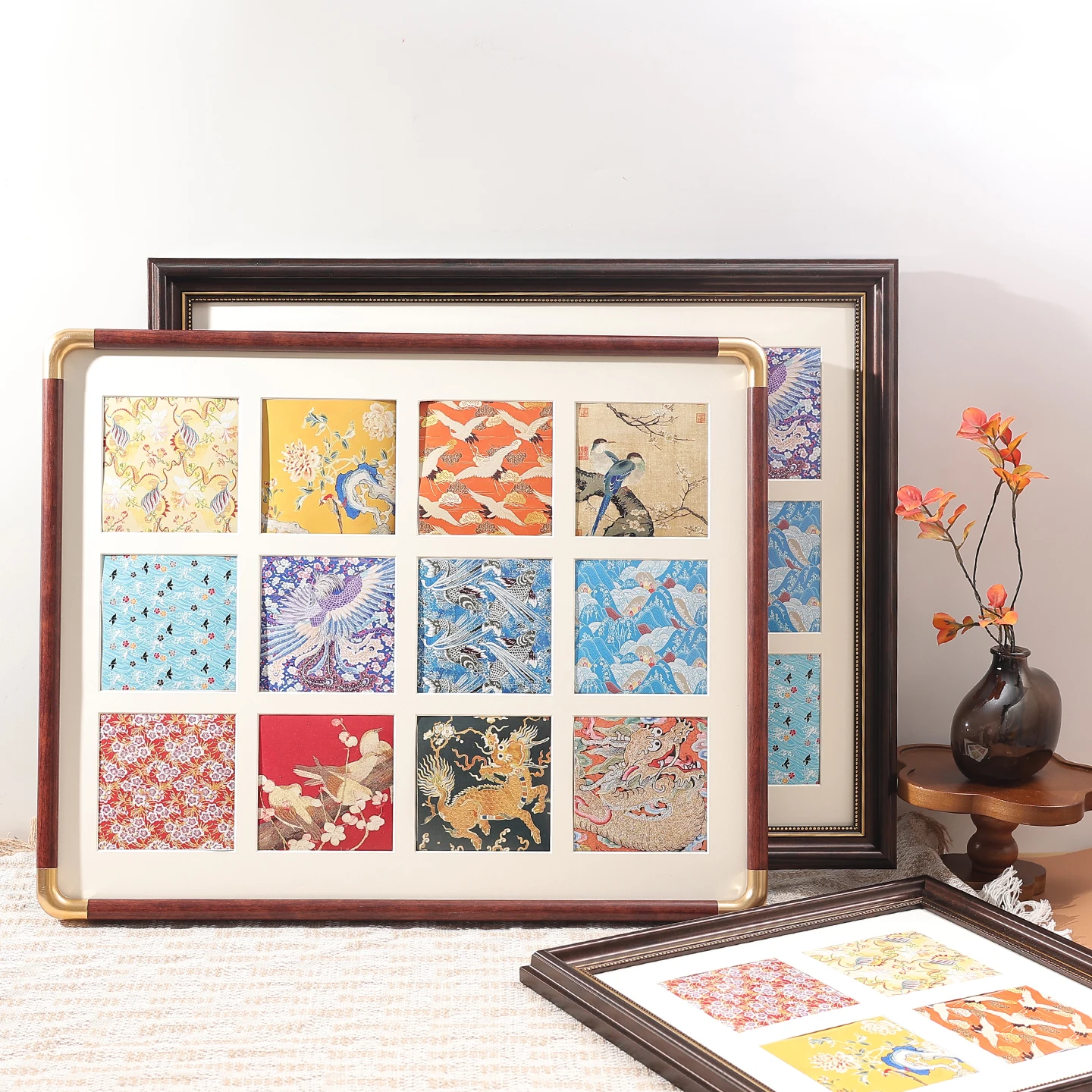 

Modern Simplici Purple Frame Picture Frame Museum Creative Cultural Industry Postcard Display Card Holder Resin Rect...